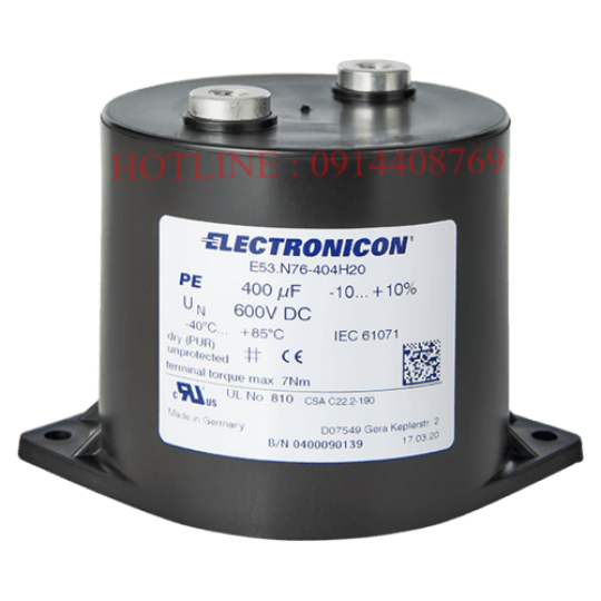 ELECTRONICON E61 / E53-H | Tụ Điện DC Công Suất Cao